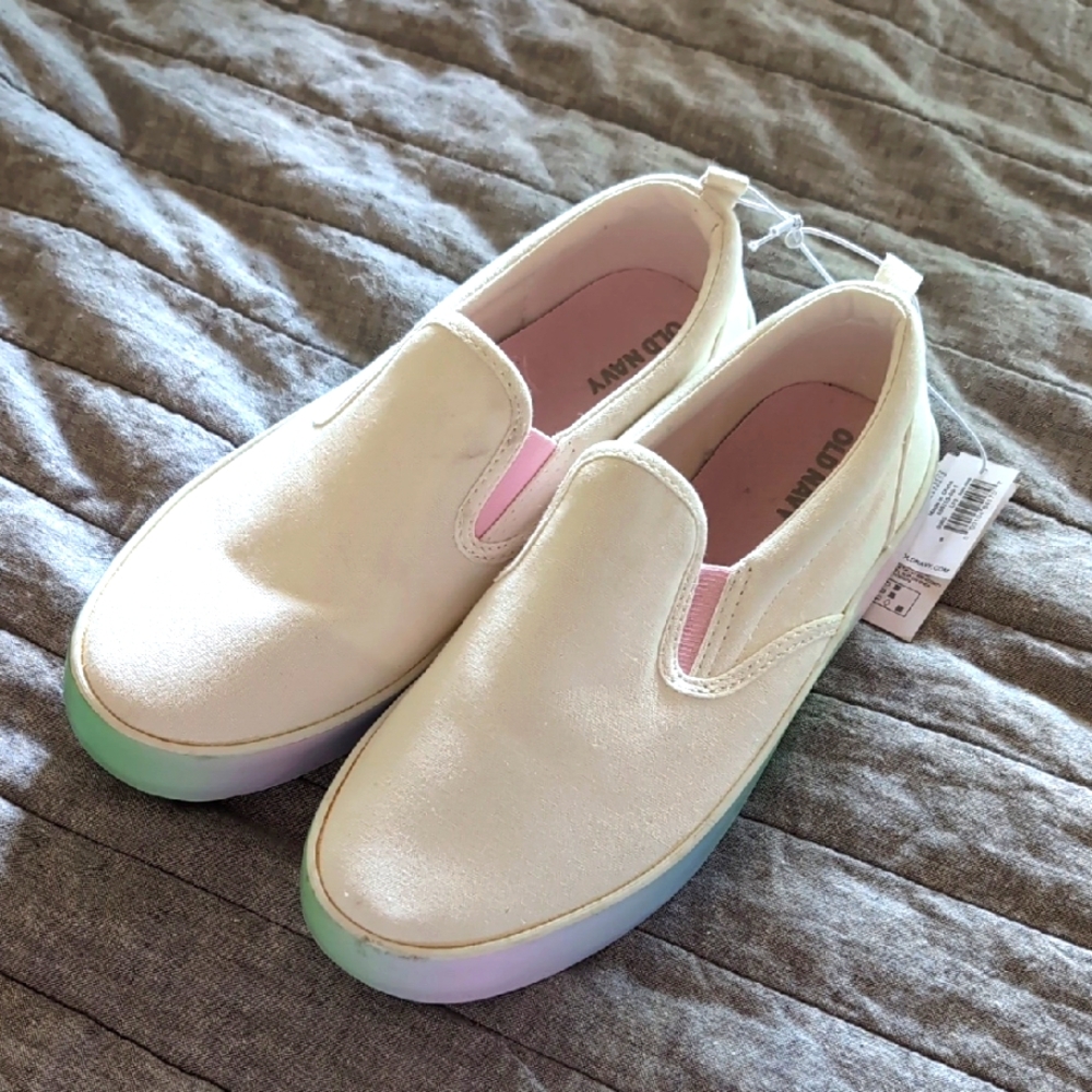 Old Navy Girl Slip-On Shoes Sz 5
